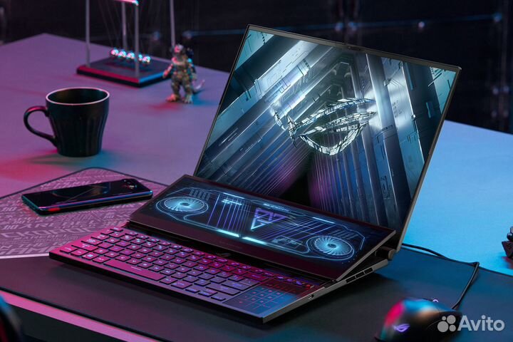 2 Дисплея Asus ROG Zephyrus Duo 16