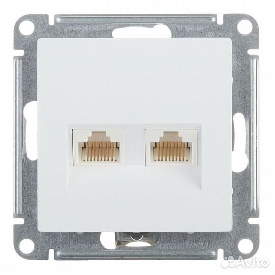 Розетка компьютерная ATN000185 скрытая установка б