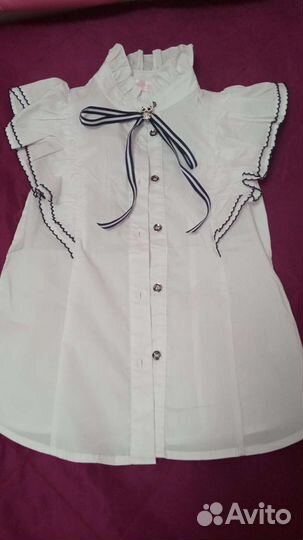 Школьная блузка 122