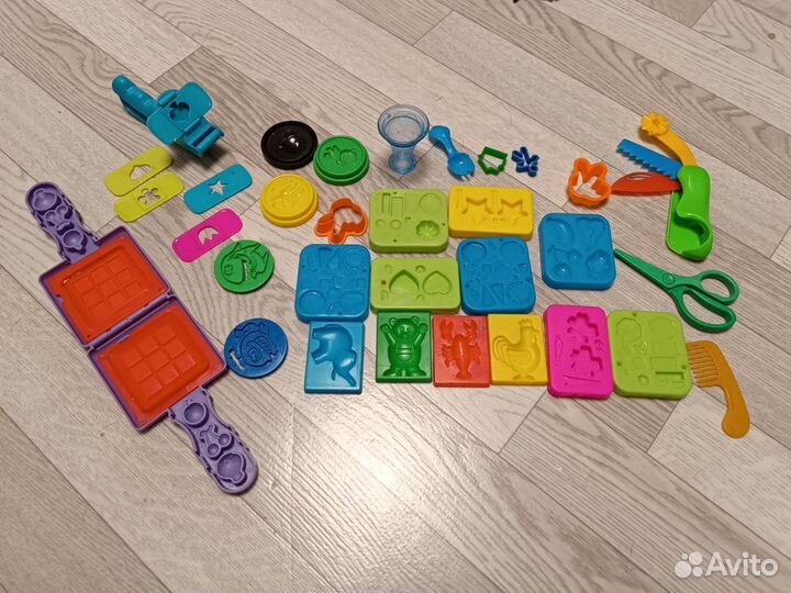 Пластилин Play doh и формочки