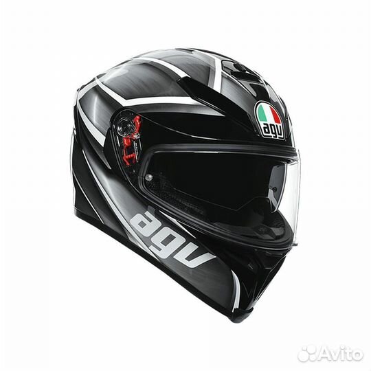 Мотошлем AGV K-5S multi tempest Black-Silver