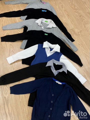 Рубашки и кофты для школы
