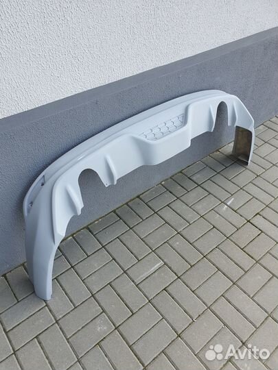 Накладка на задний бампер Zetec Ford Focus 3 седан