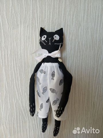 Кот текстильный