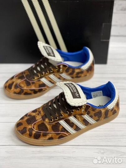 Кроссовки Adidas Samba Bonner Leopard