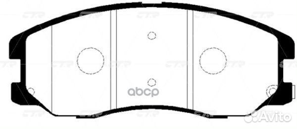 Старый номер ckkd-17) Колодки тормозные GK0445