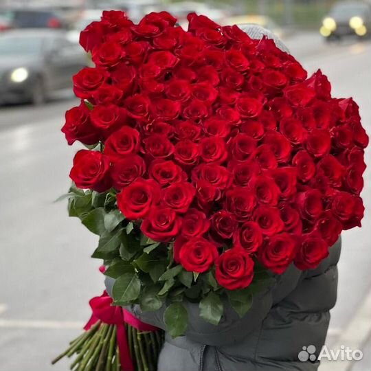 Розы высокие / огромные розы С доставкой