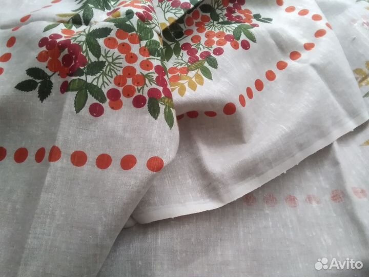 Скатерть льняная 150х200, 155 х 95