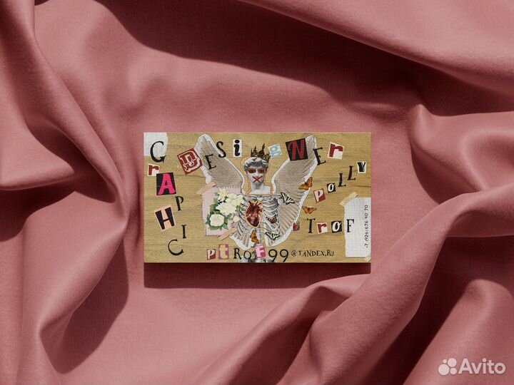 Графический дизайнер / визитки, плакаты, меню