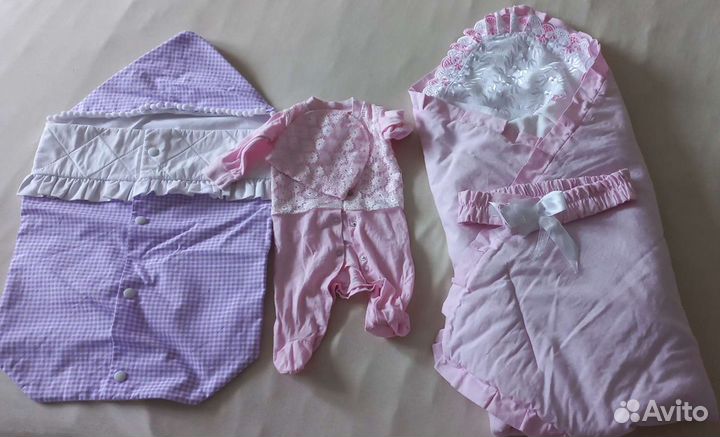 Костюм на выписку конверт