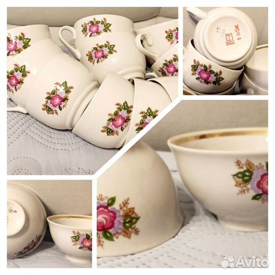 Посуда Чайные чашки СССР, Полонное