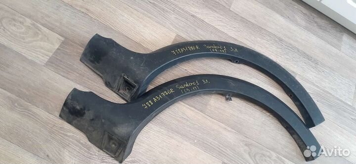Молдинг крыла задний для Рено Сандеро Степвей