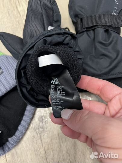 Шапка lassie, краги hm