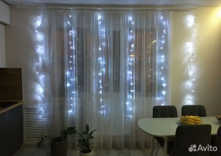 Гирлянда штора