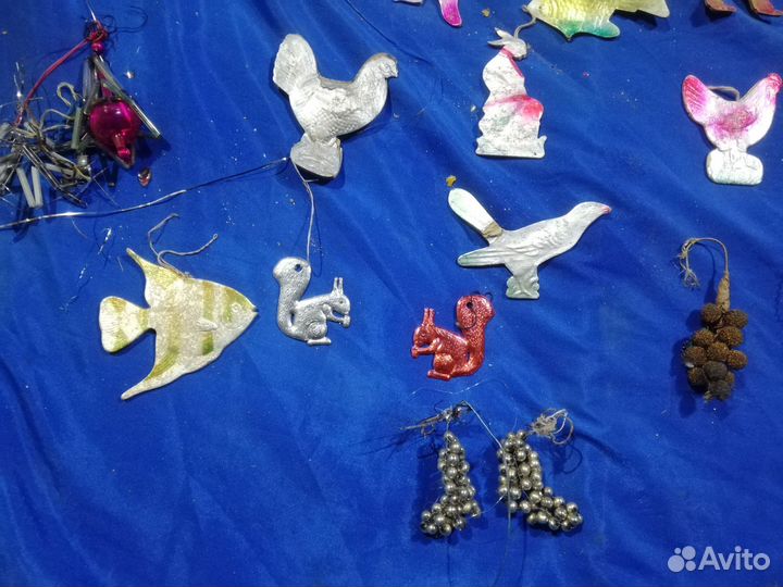 Елочные игрушки СССР