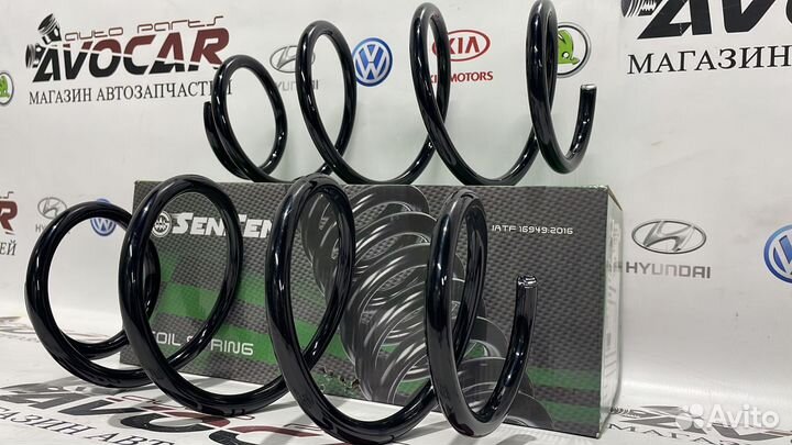 Пружины передней подвески усиленные Solaris 2