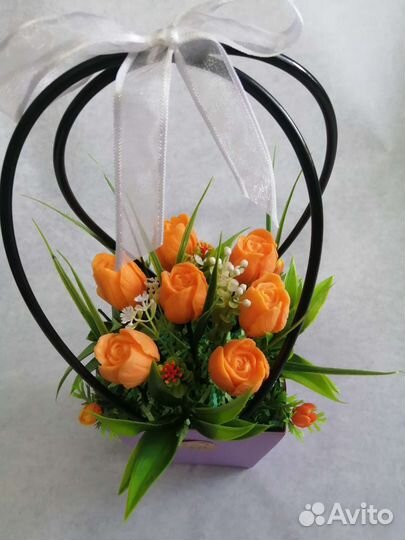 Мыльные букеты