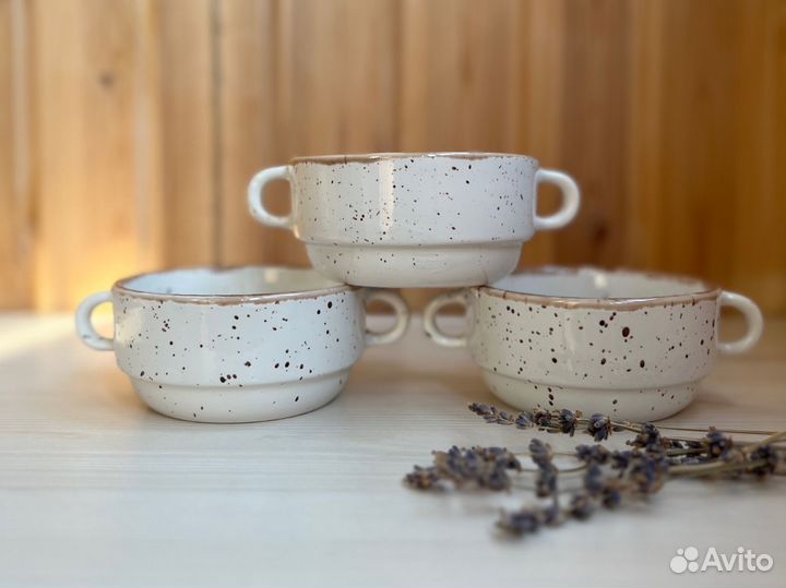 Посуда фарфор, тарелка супница