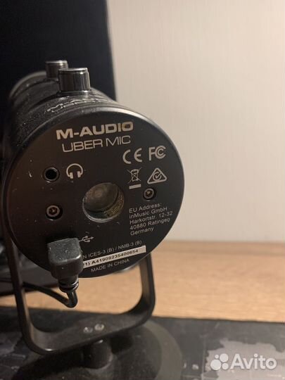 M-Audio Uber Mic usb микрофон