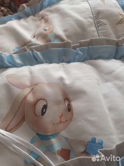 Бортики в детскую кроватку