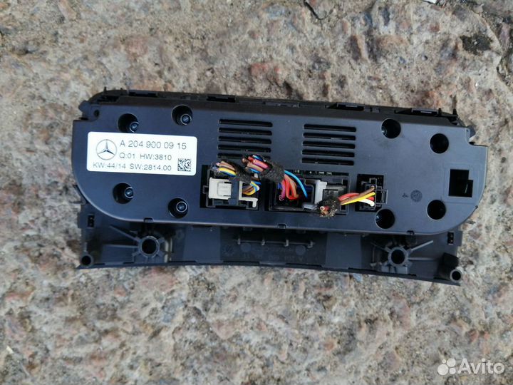 Блок управления Климатконтролем Мерседес GLK X204