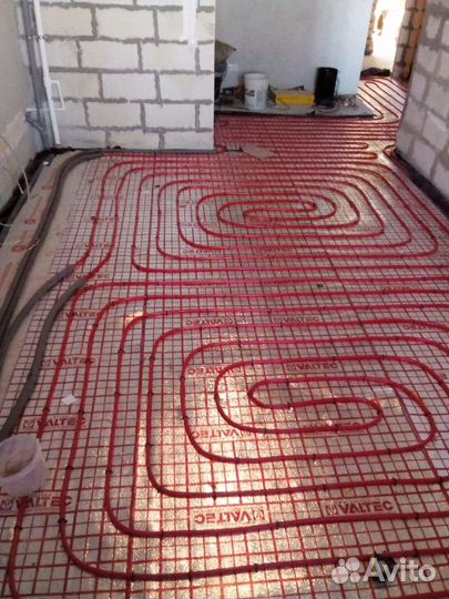 Отопление, Тёплый пол, Вода, Канализация