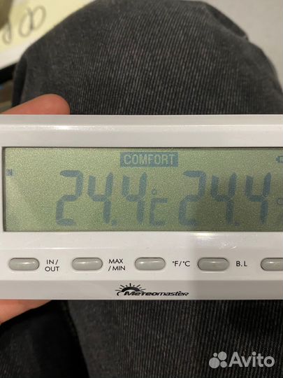 Термогигрометр комнатный meteomaster