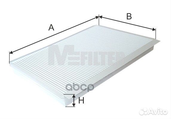 Фильтр салона MB/VAG sprinter/crafter K986 M-Fi