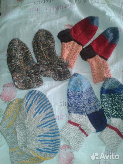 Шерстяные носки