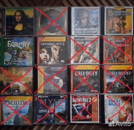 Диски Xbox360, PC, музыкальные