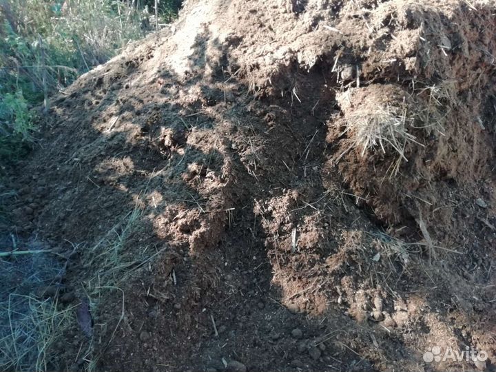 Навоз конский в мешках и валом