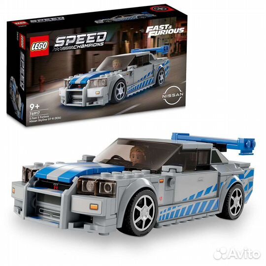 Новый Lego Speed Champions 76917 Nissan Skyline