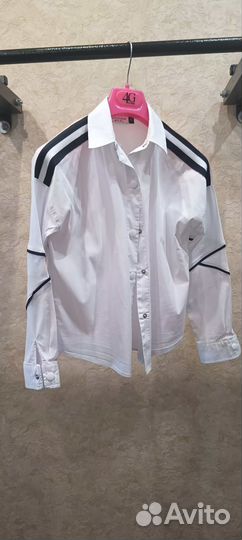 Рубашка школьная для девочки 146