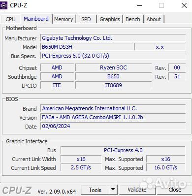 Игровой пк 7600x и 3080ti и 27