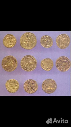 Золотые монеты