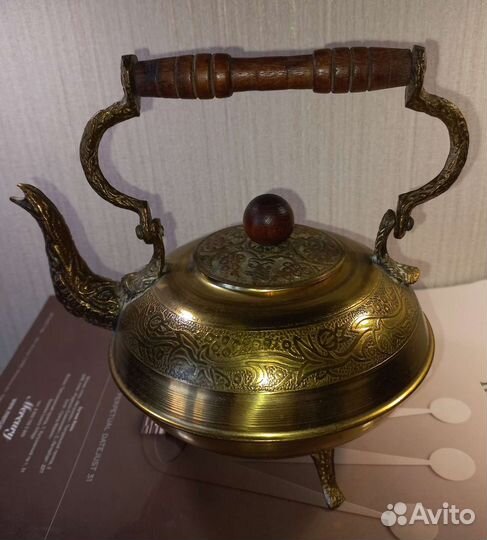Чайник заварочный латунь