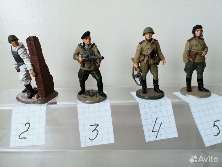 Оловянные фигурки 54мм