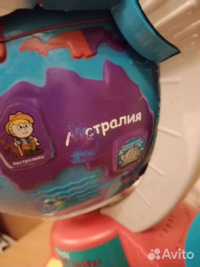Глобус vtech, ферма с животными