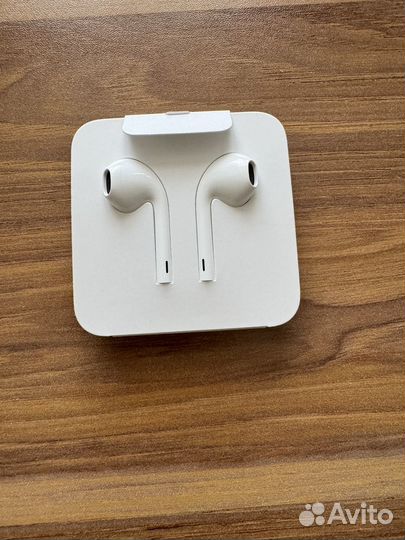 Наушники apple earpods lightning & провод lighting