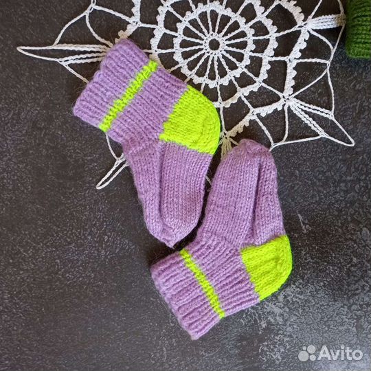 Шерстяные носки детские