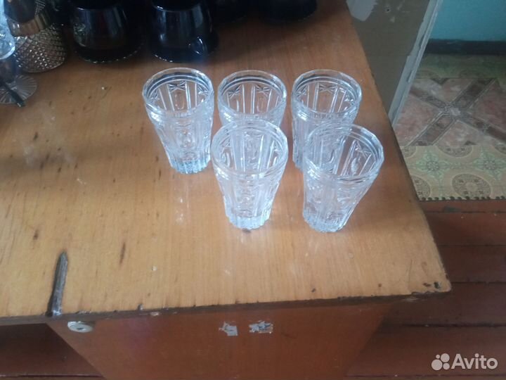 Подстаканник хрусталь, керамика, стекло 80- 90г