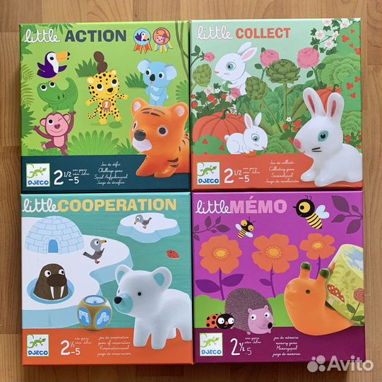 Новые игры Djeco серии Little от 2,5 лет