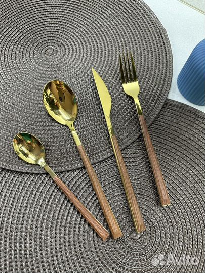 Набор столовых приборов 24 предмета Новый