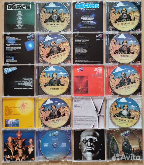 Rockets - 10 x CD коллекция (новые)