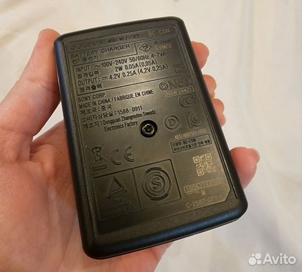 Зарядное устройство для Sony NP-BN1