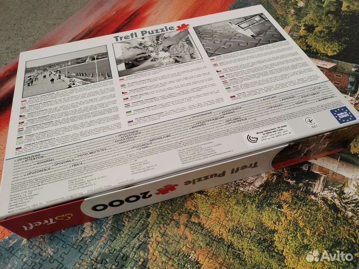 Пазлы 2000 деталей, бу