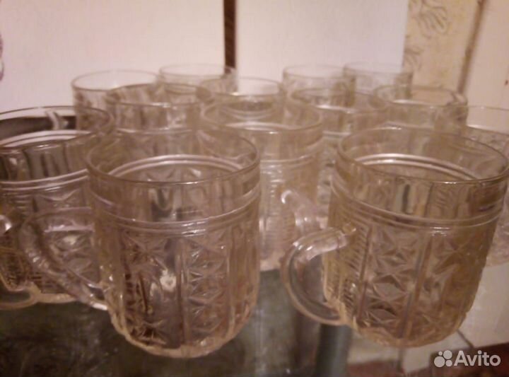 Кружки (хруст),12 шт,бокалы,стаканы,кружка (пивн.)