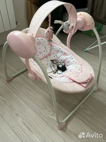 Детские электронные качели