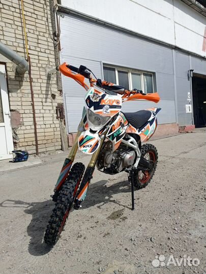 Питбайк Kayo krz 125 полуавтомат