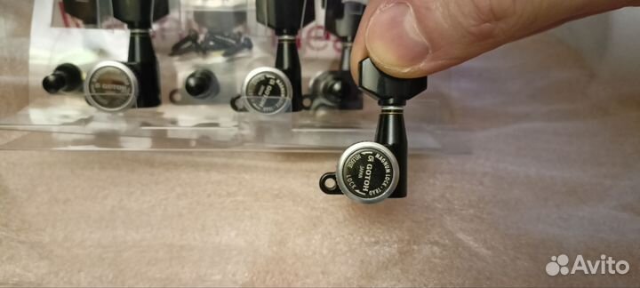 Колки локовые Gotoh SG360-MGT-07 Black 3+3 новые